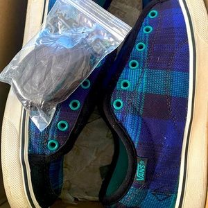 Vans x Dustin Dollin Punk Green/blue plaid